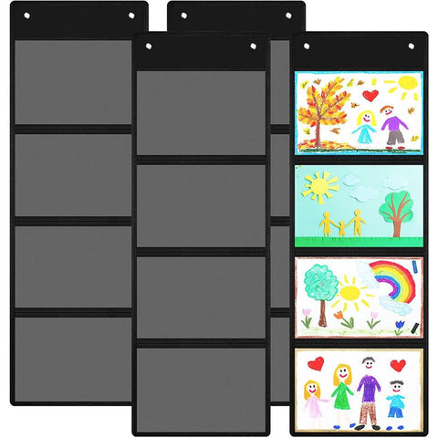 Wall Mounted Storage Organizer 4 Grids White black 1 grid In Australia - Darrahopens