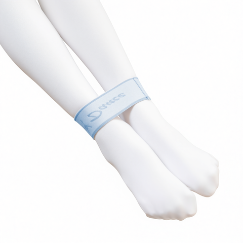 Resistance Band Yoga Fitness Digital Style One grid leg strap [blue] In Australia - Darrahopens