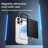 An qichen Magnetic Power Bank 15W Wireless Fast Charge black
