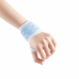 Wristband Sports Compression Brace Polyester Sky blue - one pair [breathable and no marks] One Size In Australia - Darrahopens