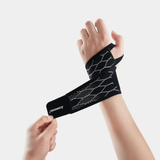 Wristband Sports Compression Brace Polyester Sky blue - one pair [breathable and no marks] One Size In Australia - Darrahopens