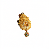 Car Pendant VCWIP Metal Gourd Ornament Alluvial gold [kowloon protector] red tassel style [car hanging + exquisite gift box] In Australia - Darrahopens