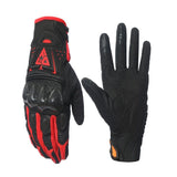 FISD Motorcycle Off-Road Gloves Carbon Fiber Fisdred XL