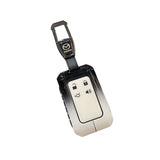 Mazda Ez60 Key Cover Gradient Black White Standard Option d: gradient black & white single bag + metal clasp