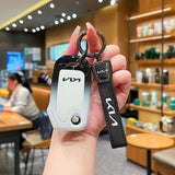 Fragrant car island Kia Key Shell H3 Gradient Black. Standard H3 key gradient black and white single pack + metal buckle In Australia - Darrahopens