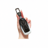 Fragrant Car Island Dongfeng Fengguang 580 Key Case Standard Option b: gradient black & white single bag + metal buckle In Australia - Darrahopens