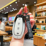 Fragrant Car Island Buick Vision L7 Key Cover 2026 Standard F type gradient black and white single shell In Australia - Darrahopens