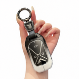 Kaiyi Kunlun Key Case Fragrant Car Island Zinc Alloy Standard Type b gradient black and white single bag + round buckle In Australia - Darrahopens