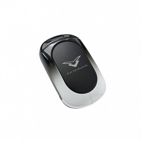 Kaiyi Kunlun Key Case Fragrant Car Island Zinc Alloy Standard C style gradient black and white single shell In Australia - Darrahopens