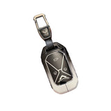 Kaiyi Kunlun Key Case Fragrant Car Island Zinc Alloy Standard C style gradient black and white single bag + round buckle
