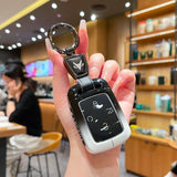 Fragrant car island Arcfox T1 Key Cover Gradient B/W Standard Option c: gradient black & white single case In Australia - Darrahopens