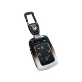 Fragrant car island Arcfox T1 Key Cover Gradient B/W Standard Option c: gradient black & white single bag + white leather cord clasp