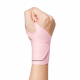 Sports Wristband Polyester Fiber Unisex Sweat Absorbing Elegant pink [ultra-thin 0.9mm] compression support wrap One pair [unisex] In Australia - Darrahopens