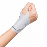 Sports Wristband Polyester Fiber Unisex Sweat Absorbing Premium grey [ultra-thin 0.9mm] compression support wrap One pair [unisex] In Australia - Darrahopens