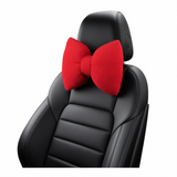 Car Headrest Pillow Artificial Plush Neck Support Pink-plush-headrest In Australia - Darrahopens