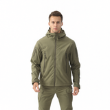 ESDY Men Softshell Jacket Outdoor Fleece Training Coat CCBK XL In Australia - Darrahopens