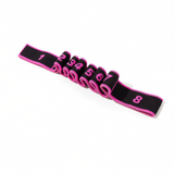 Resistance Band Yoga Fitness Digital Style Black rose red - digital style [8 compartments] In Australia - Darrahopens