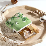 White Rose Makeup Bag Large Capacity Portable Storage Upgraded model: white rose under the moon In Australia - Darrahopens