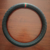 Steering Wheel Cover Linen 38cm All Season Black linen cool straight steering wheel cover In Australia - Darrahopens