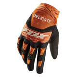 Gas Bicycle Gloves Nylon Thin Outdoor All red L