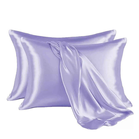 Pillowcase Synthetic Fiber 5176cm Twill Light purple 51* 76cm In Australia - Darrahopens