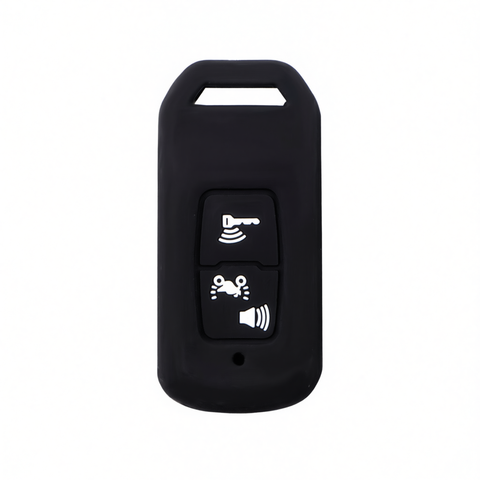 Color My Life Silicone Key Bag for Honda PCX160. Black white label no logo In Australia - Darrahopens