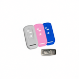 Color My Life Silicone Key Bag for Honda PCX160. Black white label no logo In Australia - Darrahopens