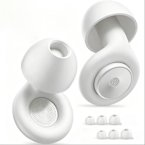 Silicone Earplugs Noise Reduction 28dB Sleep Waterproof New noise canceling earplugs white In Australia - Darrahopens