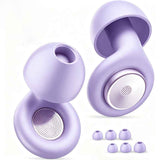 Silicone Earplugs Noise Reduction 28dB Sleep Waterproof New noise canceling earplugs purple In Australia - Darrahopens