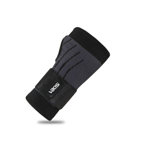 VBOSI Wrist Support Nylon Fitness Sports Protection Black (single pack) L In Australia - Darrahopens