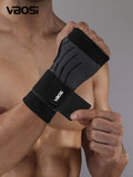 VBOSI Wrist Support Nylon Fitness Sports Protection Orange (single pack) L