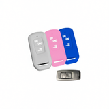 Color My Life Silicone Key Bag for Honda PCX160. Black with red label, no logo