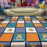 Duo Duo Quilt Cover Twill Geometric Pattern Apple blossom 1.0x 2.2 m sheets
