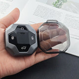 Car Key Cover for Chery Jetour Traveler Shanhai T2 T1 Transparent black [single key cover] In Australia - Darrahopens
