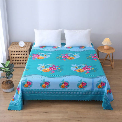 Duo Duo Quilt Cover Geometric Pattern Twill Apple blossom 1.5x 2.2 m sheets