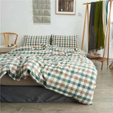 Duo Duo Quilt Cover Geometric Pattern Twill Apple blossom 1.5x 2.2 m sheets