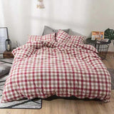 Duo Duo Quilt Cover Geometric Pattern Twill Apple blossom 2.0x 2.3 m quilt cover