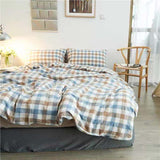 Duo Duo Quilt Cover Geometric Pattern Twill Apple blossom 2.3x 3.0 m Bed Sheets