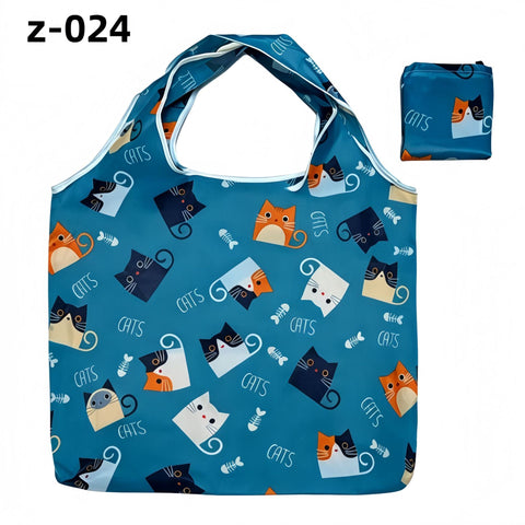 Foldable Polyester Shopping Bag Large Capacity Z-024 In Australia - Darrahopens