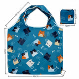 Foldable Polyester Shopping Bag Large Capacity Z-033 In Australia - Darrahopens