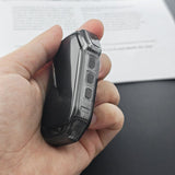 Kia Key Cover Tpu Transparent Black Shell Ring Type d - transparent black [single key cover] In Australia - Darrahopens