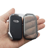 Kia Key Cover Tpu Transparent Black Shell Ring Type d - transparent black [single key cover]
