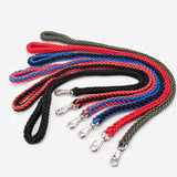 Nylon Dog Leash 8 Strand Braided Pet Walking Rope Blue M-rope length 1.3m thick 2.0cm In Australia - Darrahopens
