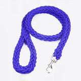 Nylon Dog Leash 8 Strand Braided Pet Walking Rope Blue L-rope length 1.3m thick 2.5cm In Australia - Darrahopens