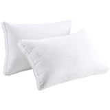 Sleep talk Pillow White Fiber Neck Support Standard Grey King (Pack of 4)36×18in，91×46cm，6940 g In Australia - Darrahopens