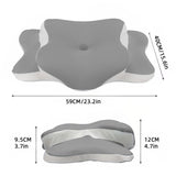 Dream Nest Butterfly Memory Foam Pillow Rose Pink