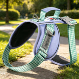 Synergy Plaid Dog Harness Vest Polyester XL19 Blue m In Australia - Darrahopens