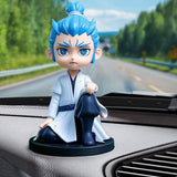 Wanfei Ao Bing Bobblehead Resin Car Dash Decoration Combination model-donghai ao bing [standing model + sitting model]