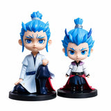 Wanfei Ao Bing Bobblehead Resin Car Dash Decoration Combination model-donghai ao bing [standing model + sitting model]