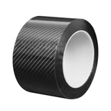 Car Door Protection Strip Wu dayi Carbon Fiber 3x3m Thickened transparent sticker [tph] three layers 7cm width* 3m length